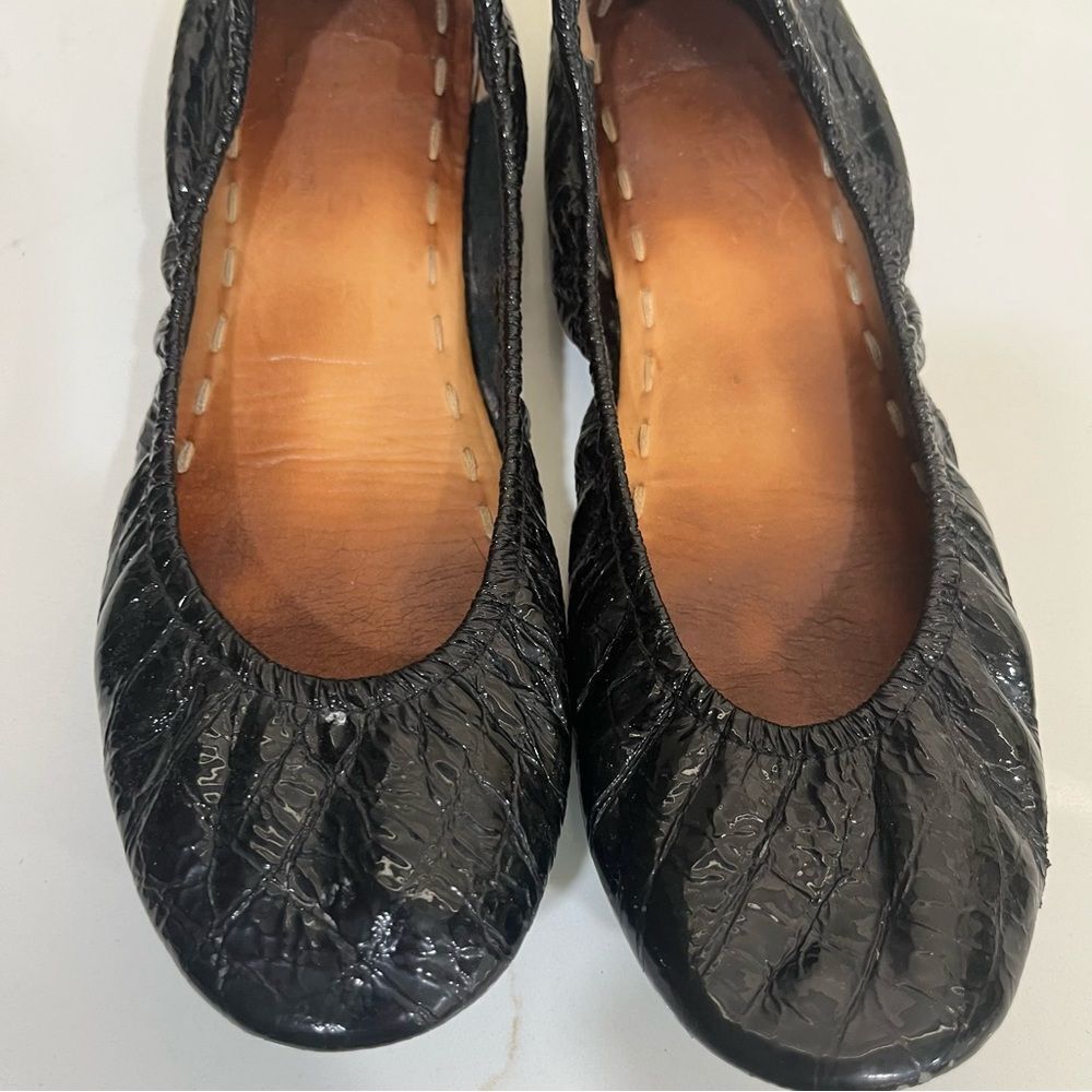 Tieks Obsidian Black Patent